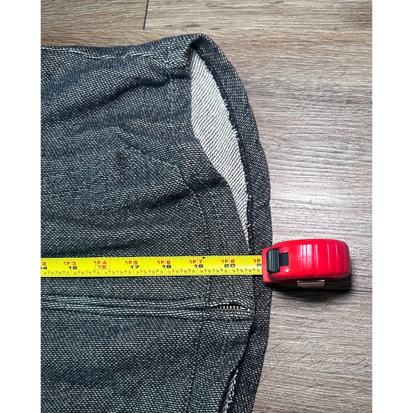 Lucky Lotus Embroidered Zip Hoodie Gray Southwest Boho Cotton Jacket Size Large - Picture 6 of 11